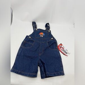 NWT 2003 Chase Authentics Home Depot NASCAR Tony Stewart Kids Denim Overalls 3T